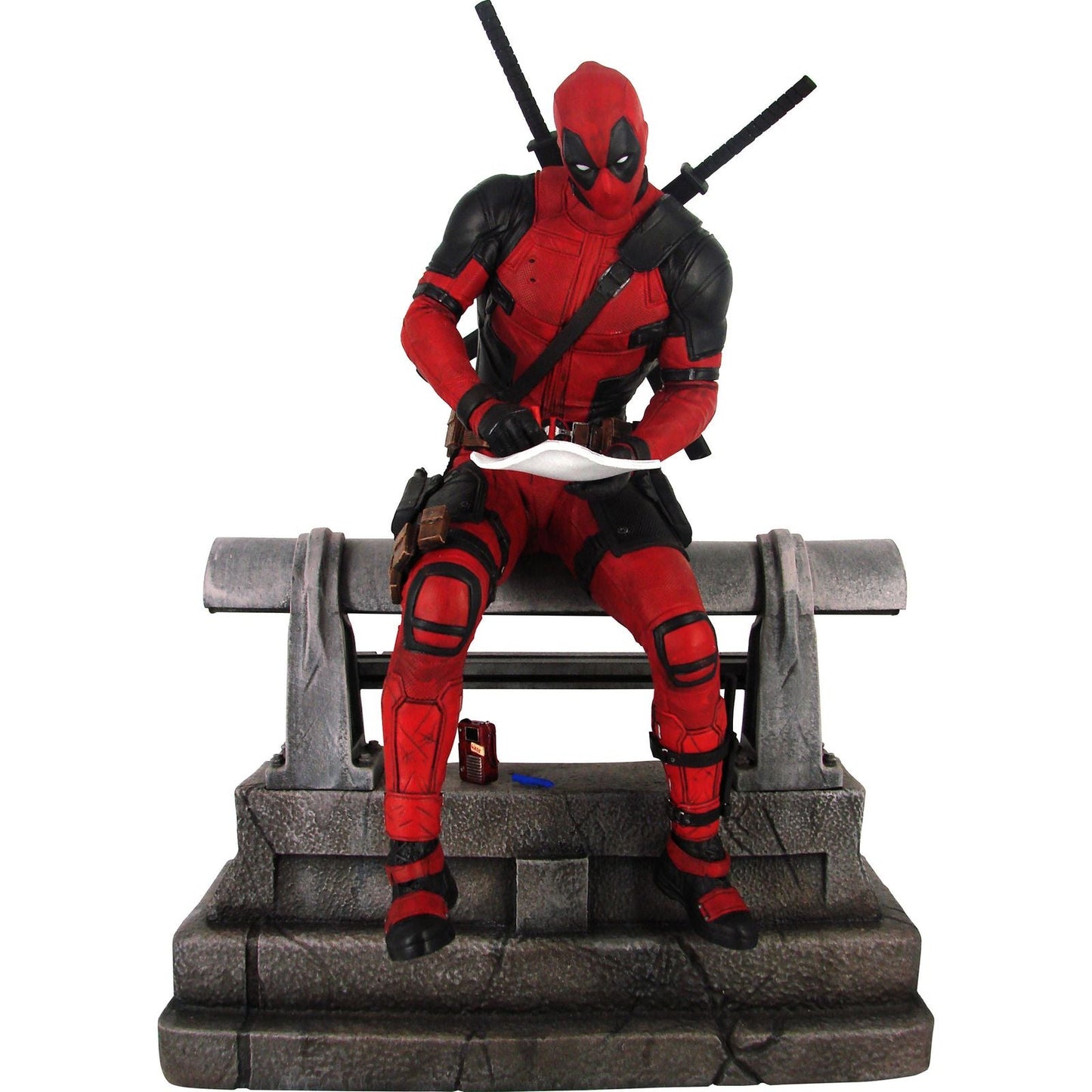 DEADPOOL ESTATUA MARVEL MOVIE PREMIER COLLECTION RE-RUN