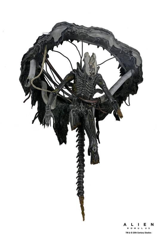 DELUXE SUSPENDED LAB XENOMORPH XX121 SCALE ACTION FIGURA 18 CM ALIEN ROMULUS