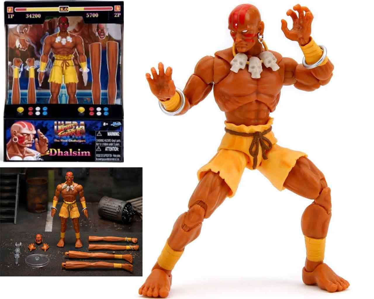 DHALSIM FIG. 15 CM ULTRA STREET FIGHTER II: THE FINAL CHALLENGERS