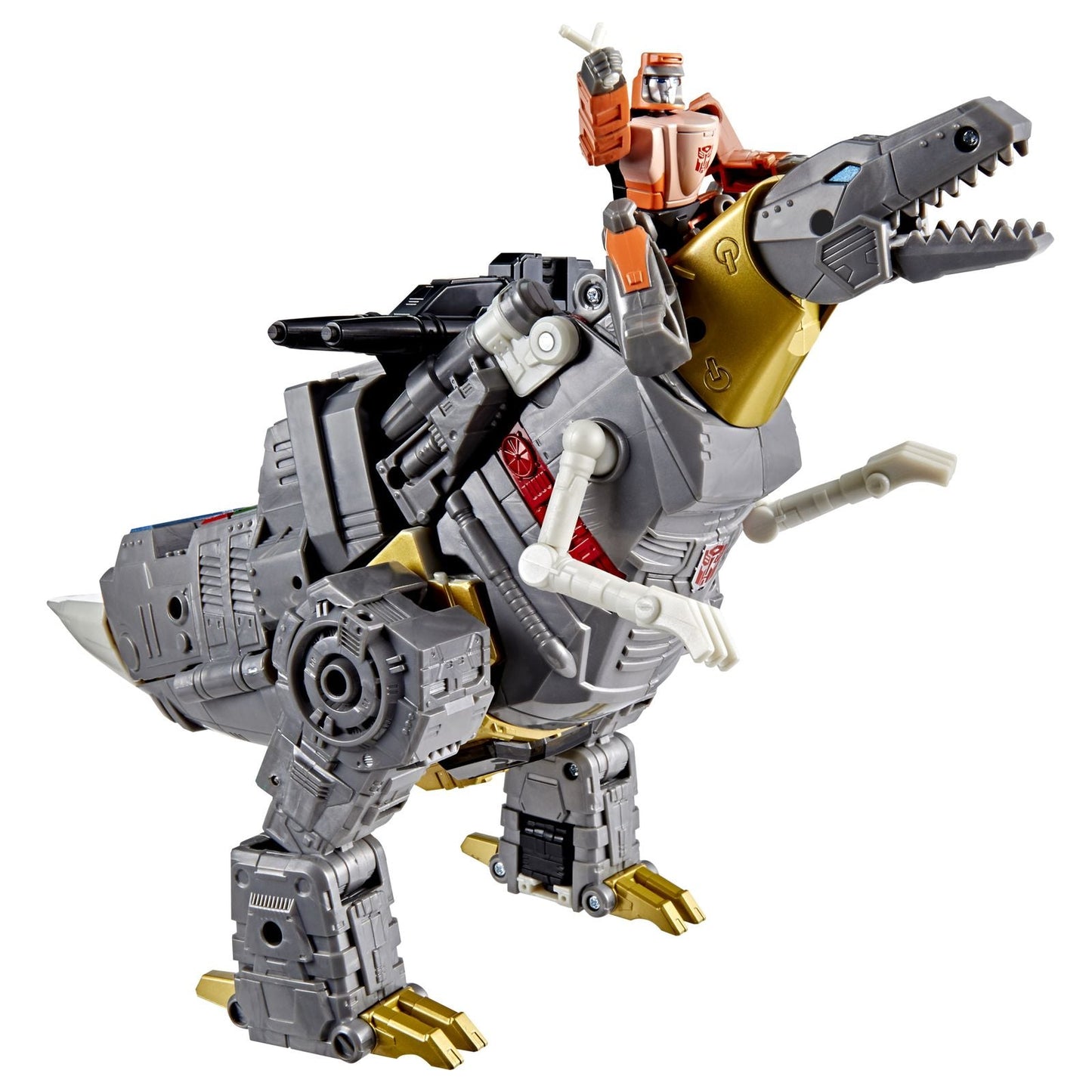 DINOBOT GRIMLOCK & AUTOBOT WHEELIE LEADER CLASS FIGURA 21,5 CM TRANSFORMERS: THE MOVIE STUDIO SERIES