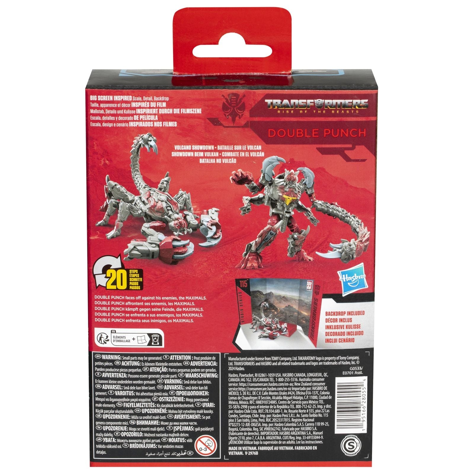 DOUBLE PUNCH FIG. 11 CM TRANSFORMERS: RISE OF THE BEASTS STUDIO SERIES