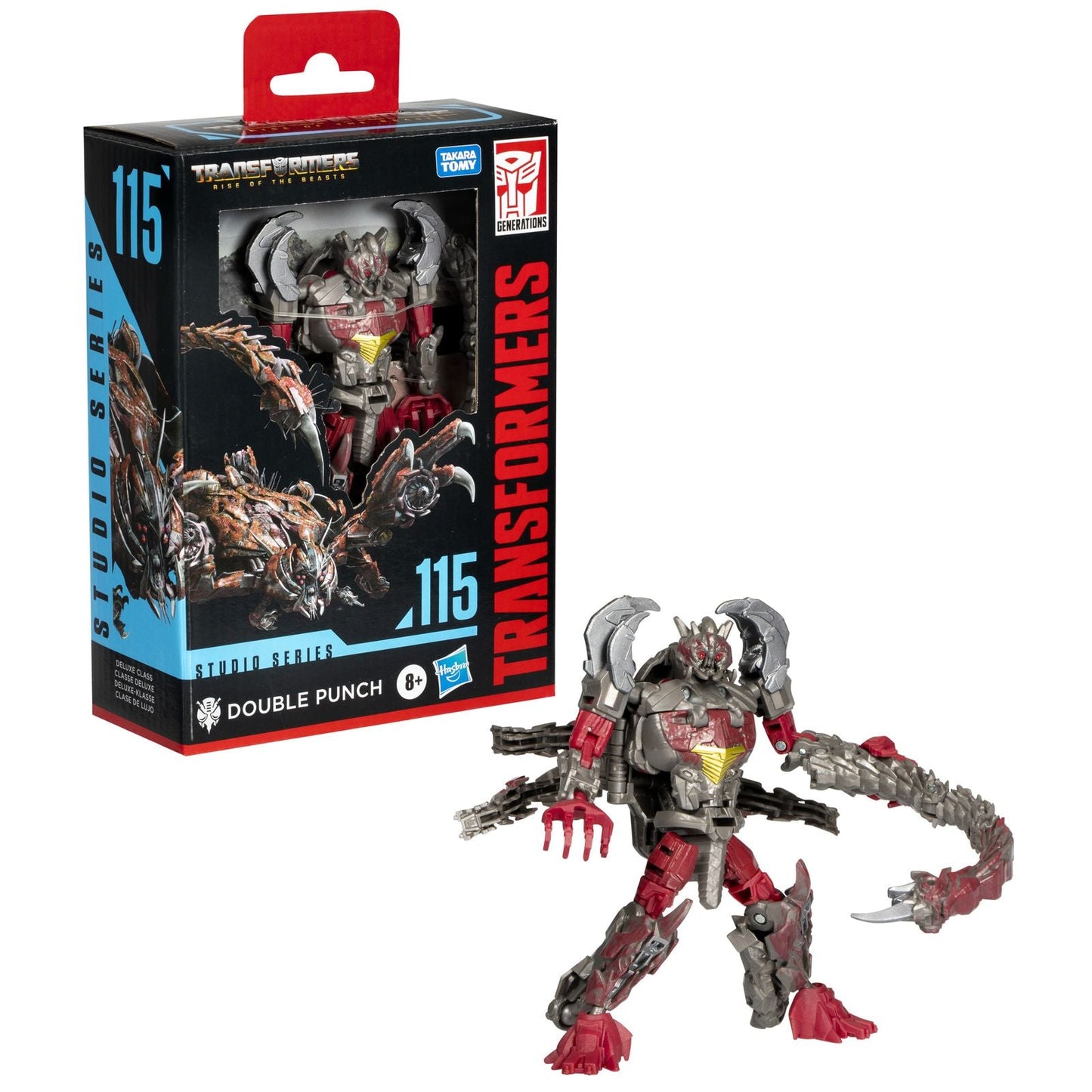 DOUBLE PUNCH FIG. 11 CM TRANSFORMERS: RISE OF THE BEASTS STUDIO SERIES