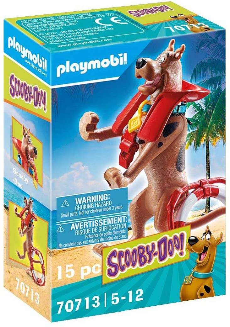 Playmobil scooby - doo! figura coleccionable socorrista