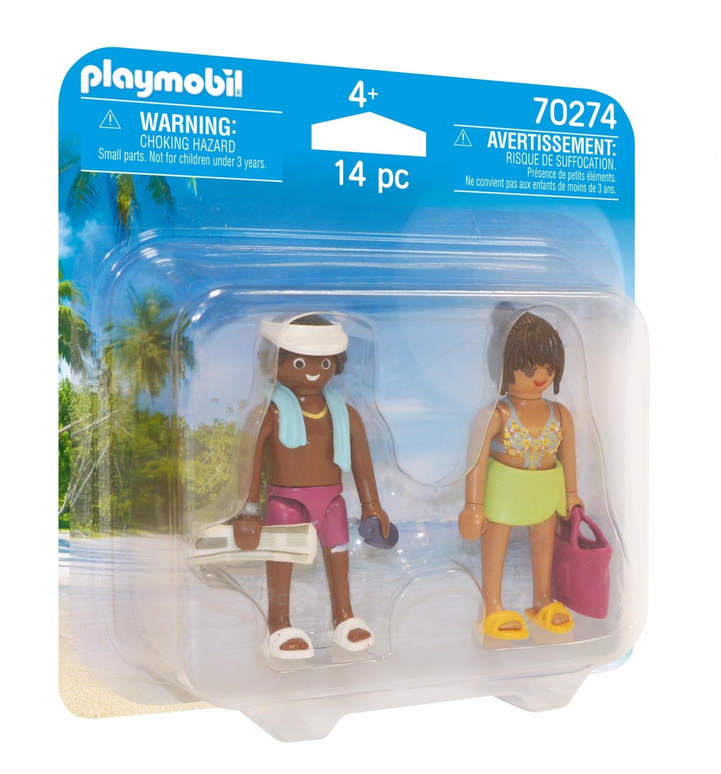 Playmobil figuras pareja de vacaciones