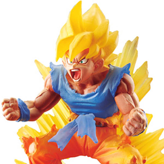 FIGURA MEGAHOUSE DRAGON BALL Z SUPER SAIYAN SON GOKU 02 10 CM