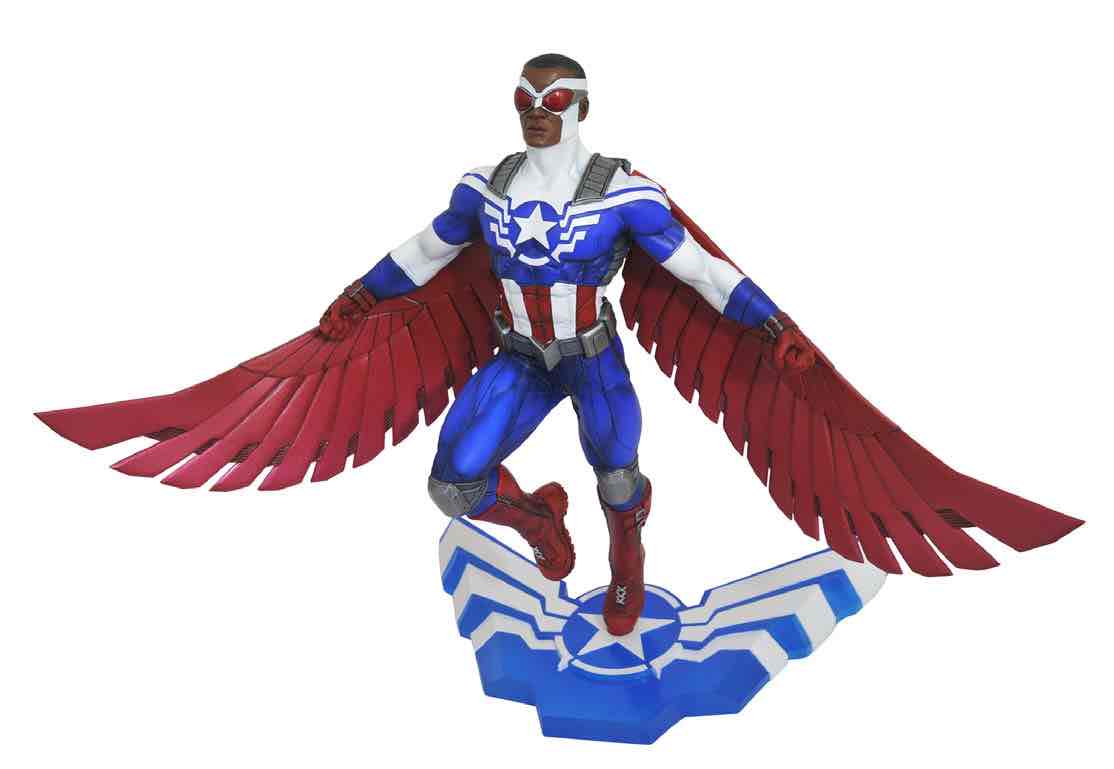 FIGURA DIAMOND COLLECTION MARVEL FALCON & THE WINTER SOLDIER SAM WILSON CAPITAN AMERICA FIGURA 25 CM MARVEL GALLERY