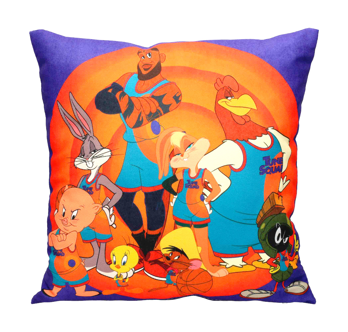 COJIN CUADRADO TUNE SQUAD TEAM SPACE JAM LOONEY TUNES