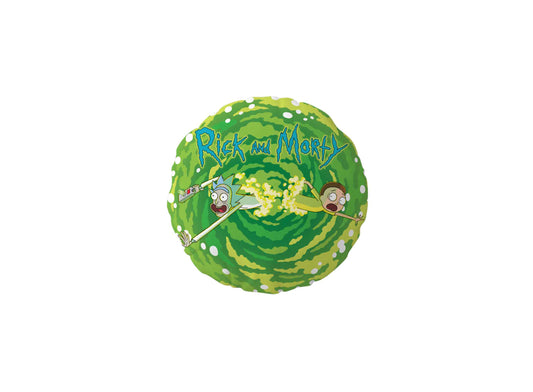 COJIN REDONDO SD TOYS RICK & MORTY LOGO RICK Y MORTY ENVASADO VACIO