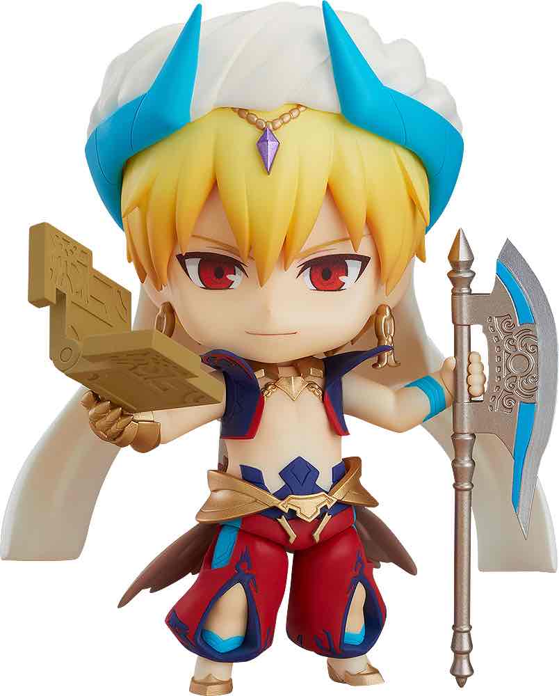 FIGURA GOOD SMILE COMPANY FATE GRAN ORDER CASTER - GILGAMESH VERSION ASCENSION NENDOROID