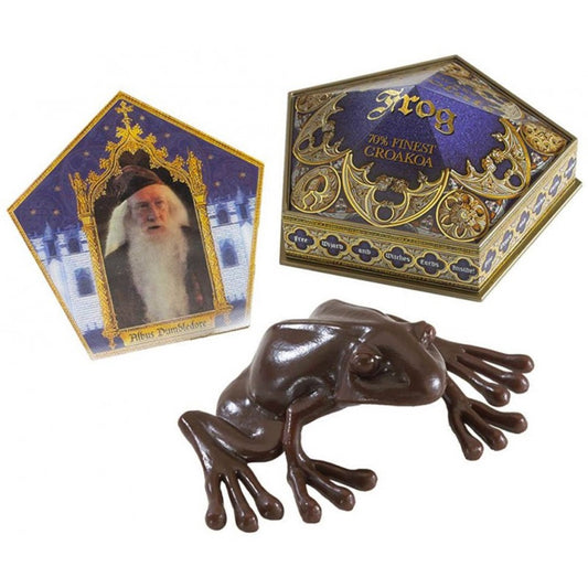 Figura the noble collection harry potter rana de chocolate no comestible