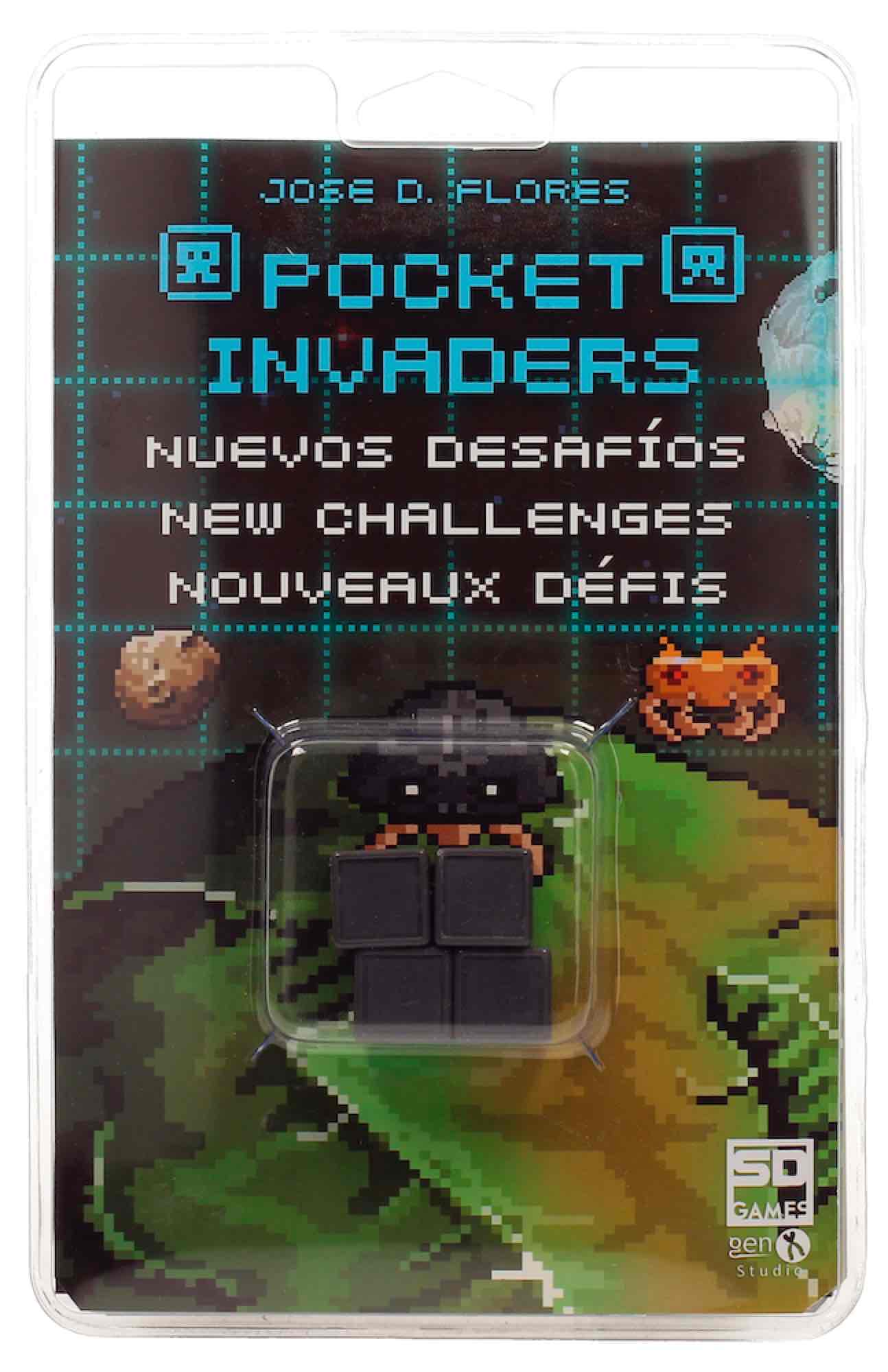 Juego de mesa pocket invaders tercera edicion nuevos desafios pegi 8