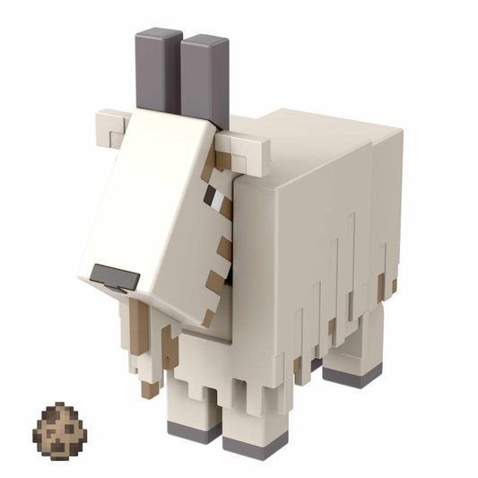 Figura mattel minecraft cabra con accesorios portal