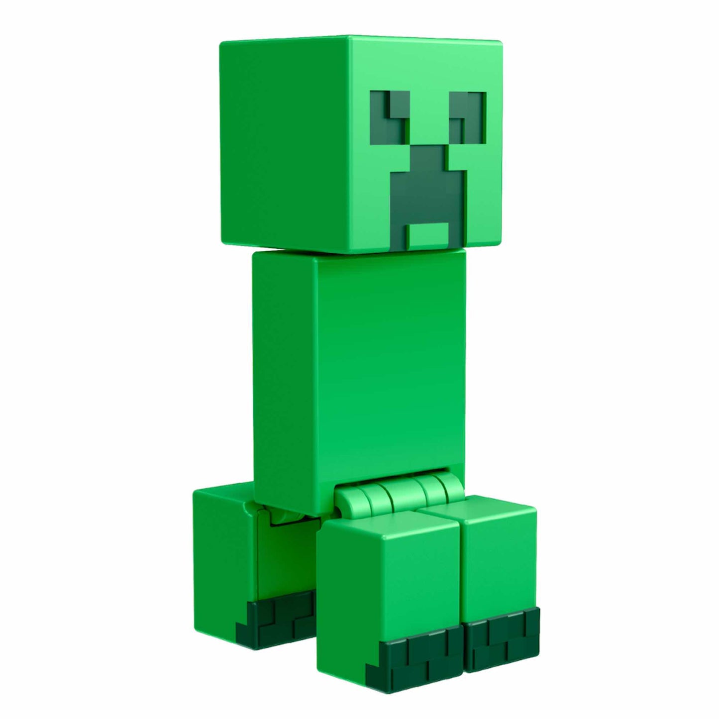 Figura mattel minecraft creeper con accesorios portal