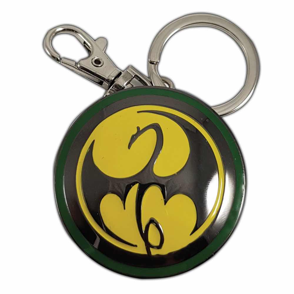 Llavero metalico semic studios marvel logo iron fist