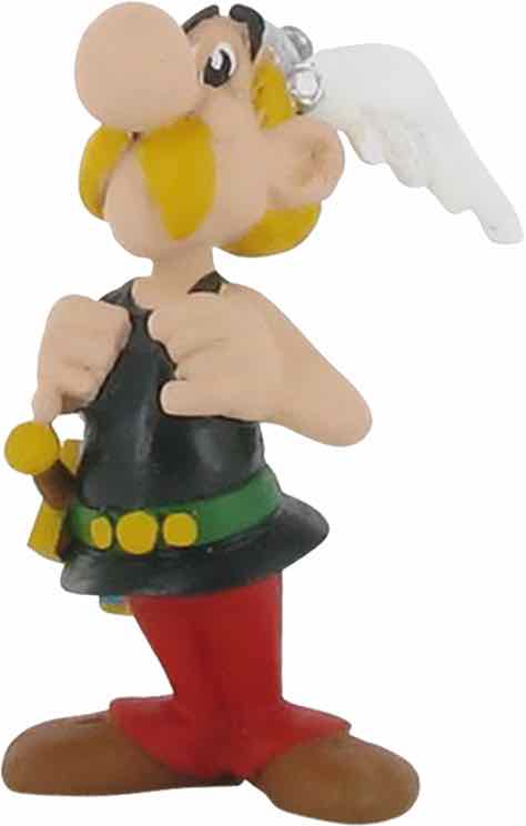 Figura plastoy asterix  & obelix asterix el galo pvc