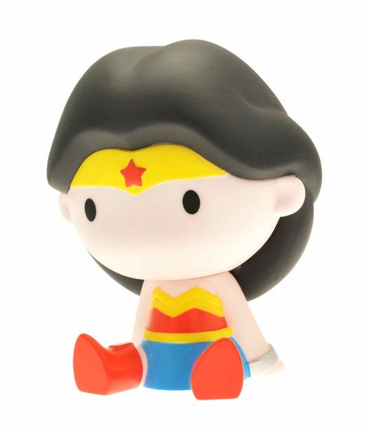 FIGURA HUCHA PLASTOY DC COMICS WONDER WOMAN LIGA DE LA JUSTICIA PVC