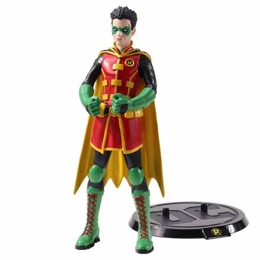 FIGURA THE NOBLE COLLECTION BENDYFIGS DC COMICS ROBIN