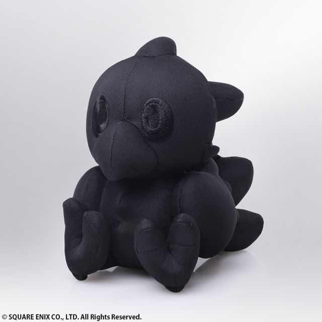 PELUCHE SQUARE ENIX FINAL FANTASY LINEA AUTOGRAPH CHOCOBO VERSION NEGRO - Z POP Toys