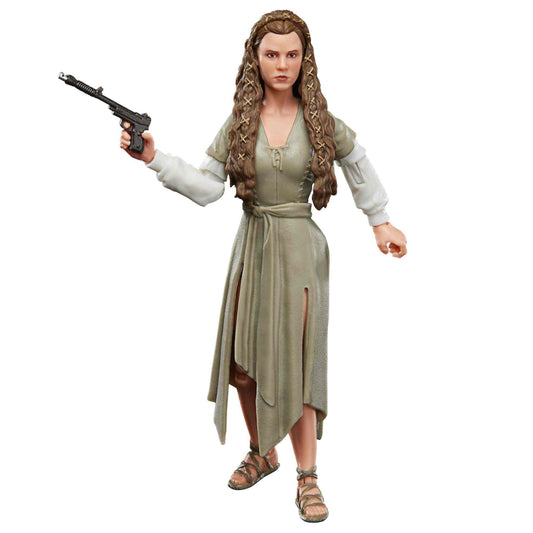 FIGURA HASBRO PRINCESS LEIA EWOK VILLAGE  RETURN OF THE JEDI BLACK SERIES