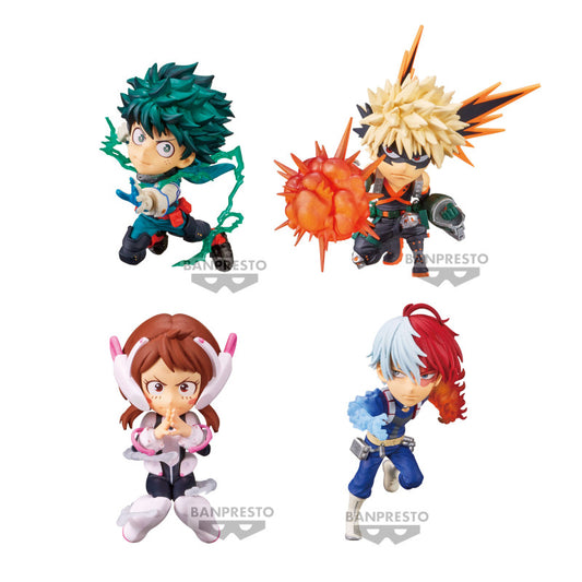 FIGURA BANPRESTO MY HERO ACADEMIA WORLD COLLECTABLE 1 UNIDAD ALEATORIA
