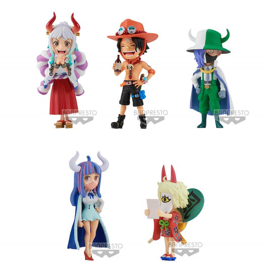 FIGURA BANPRESTO ONE PIECE WORLD COLLECTABLE WANOKUNI ONIGASHIMA UNIDAD ALEATORIA