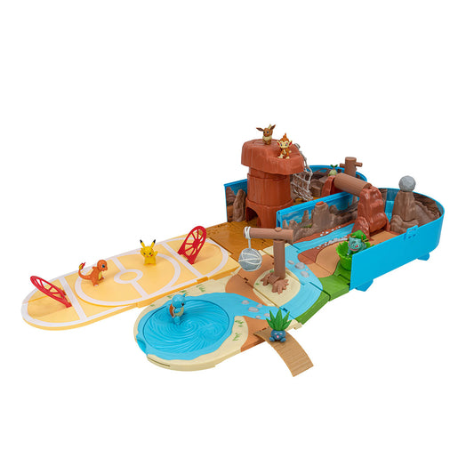 PLAYSET POKEMON DESIERTO POKEMON TRANSFORMABLE - Z POP Toys