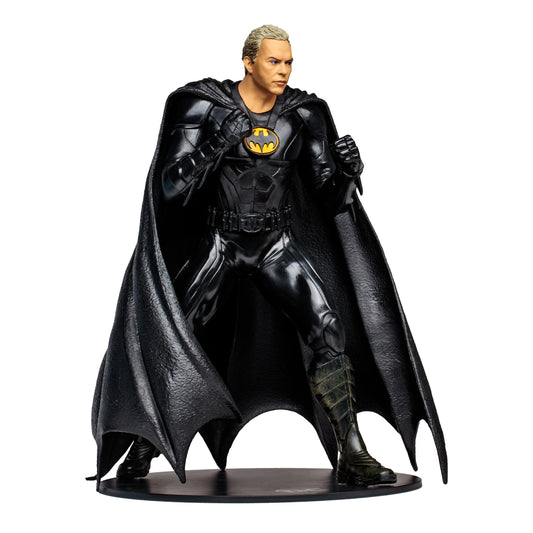 Megafigura mcfarlane toys dc multiverse the flash -  batman michael keaton sin mascara