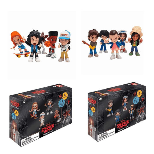 PACK DE 5 FIGURAS YUME STRANGER THINGS