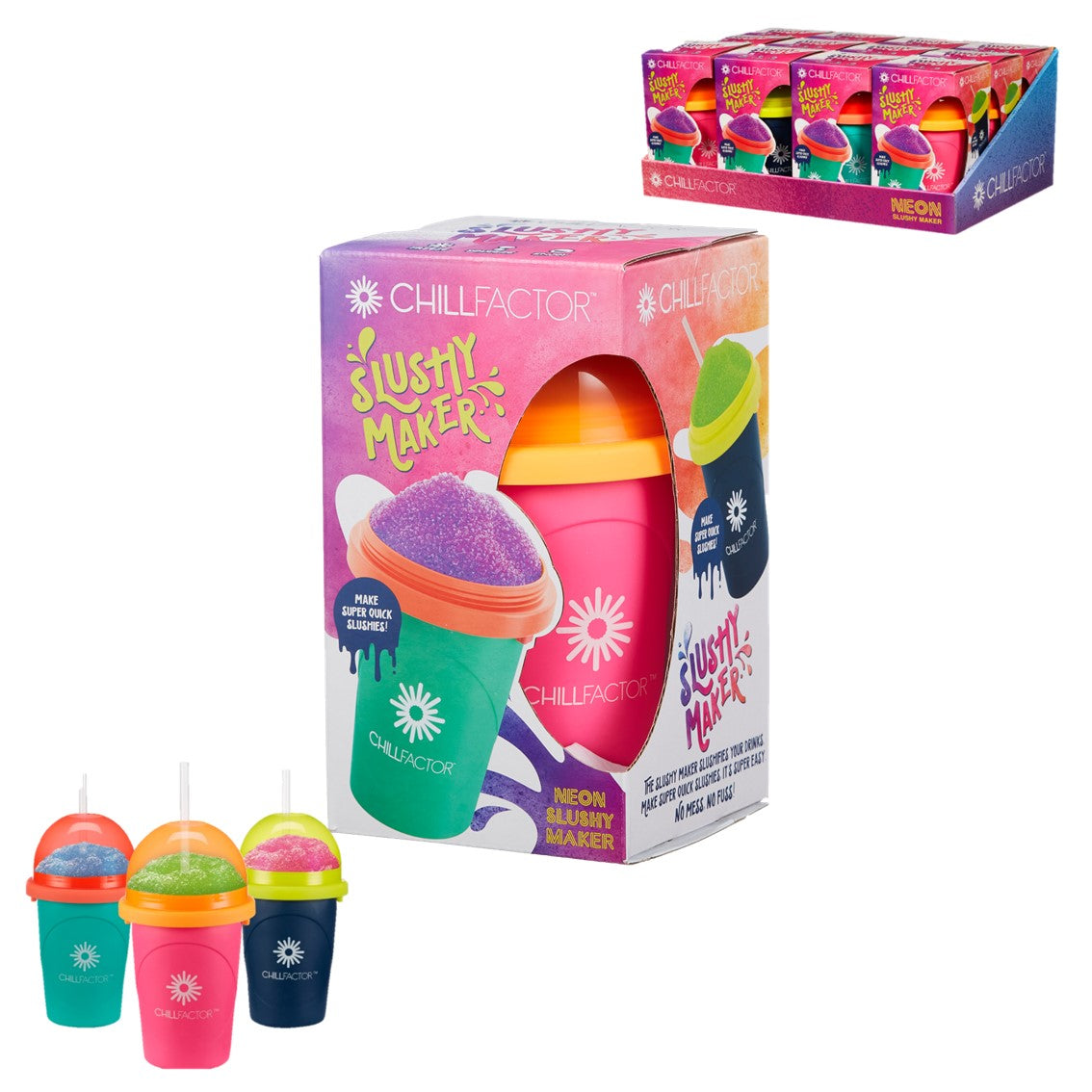 VASO PARA GRANIZADO CHILLFACTOR BANDAI 1 UNIDAD ALEATORIA - Z POP Toys