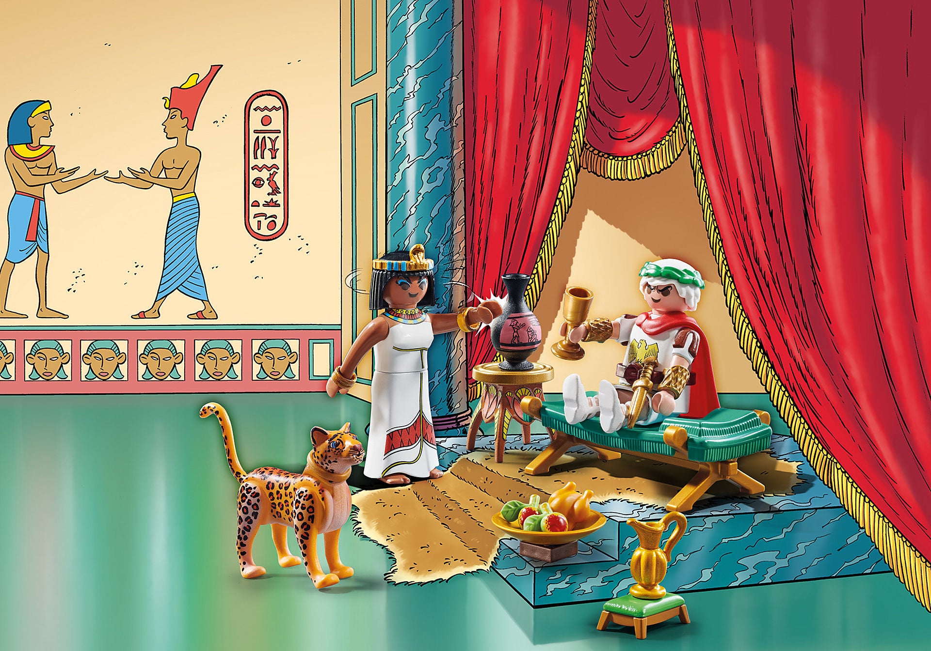 PLAYMOBIL ASTERIX: CÉSAR Y CLEOPATRA - Z POP Toys