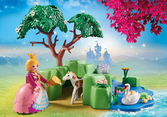 Playmobil picnic de princesas con potro