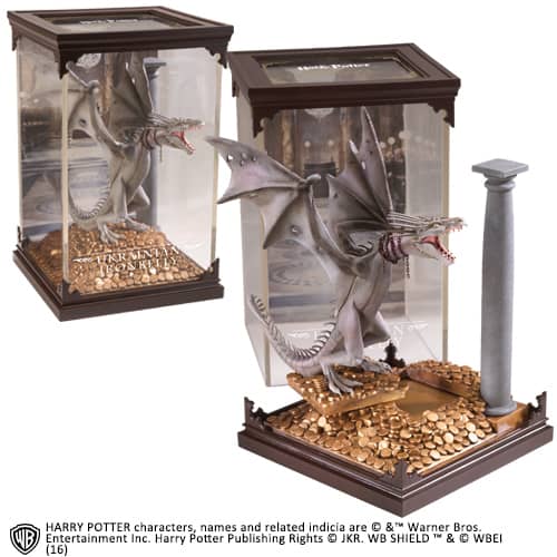 FIGURA THE NOBLE COLLECTION HARRY POTTER CRIATURAS MAGICAS DRAGON UCRANIANO IRONBELLY - Z POP Toys