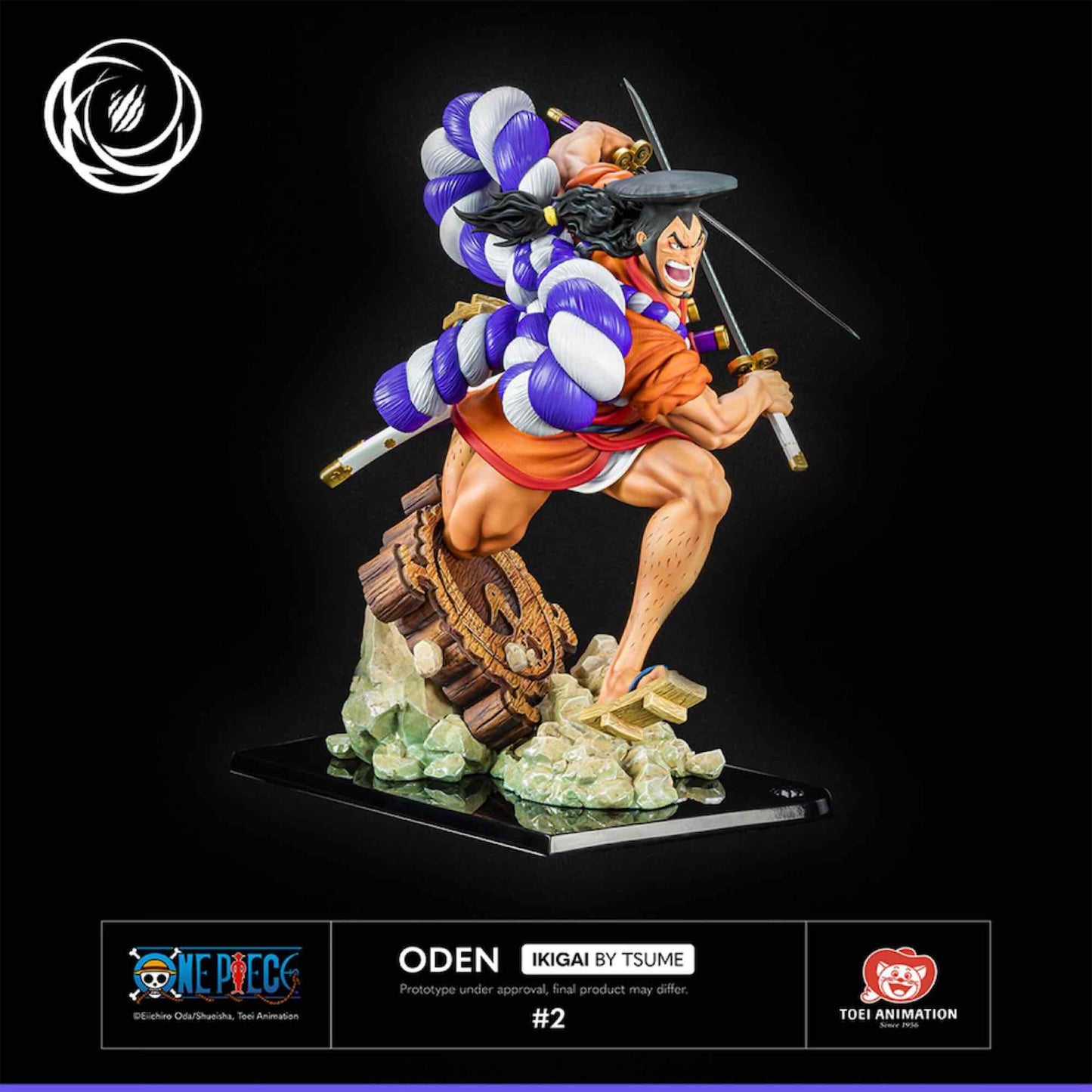 Figura tsume arts one piece wano oden escala 1 - 6 ikigai