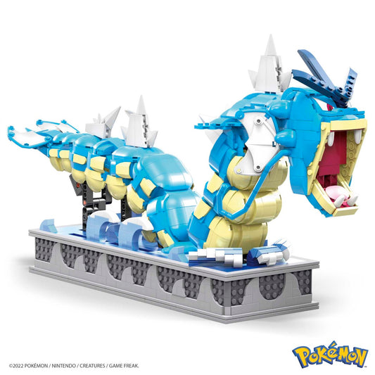 FIGURA MATTEL MEGA CONSTRUX MOTION POKEMON GYARADOS 2186 PCS - Z POP Toys