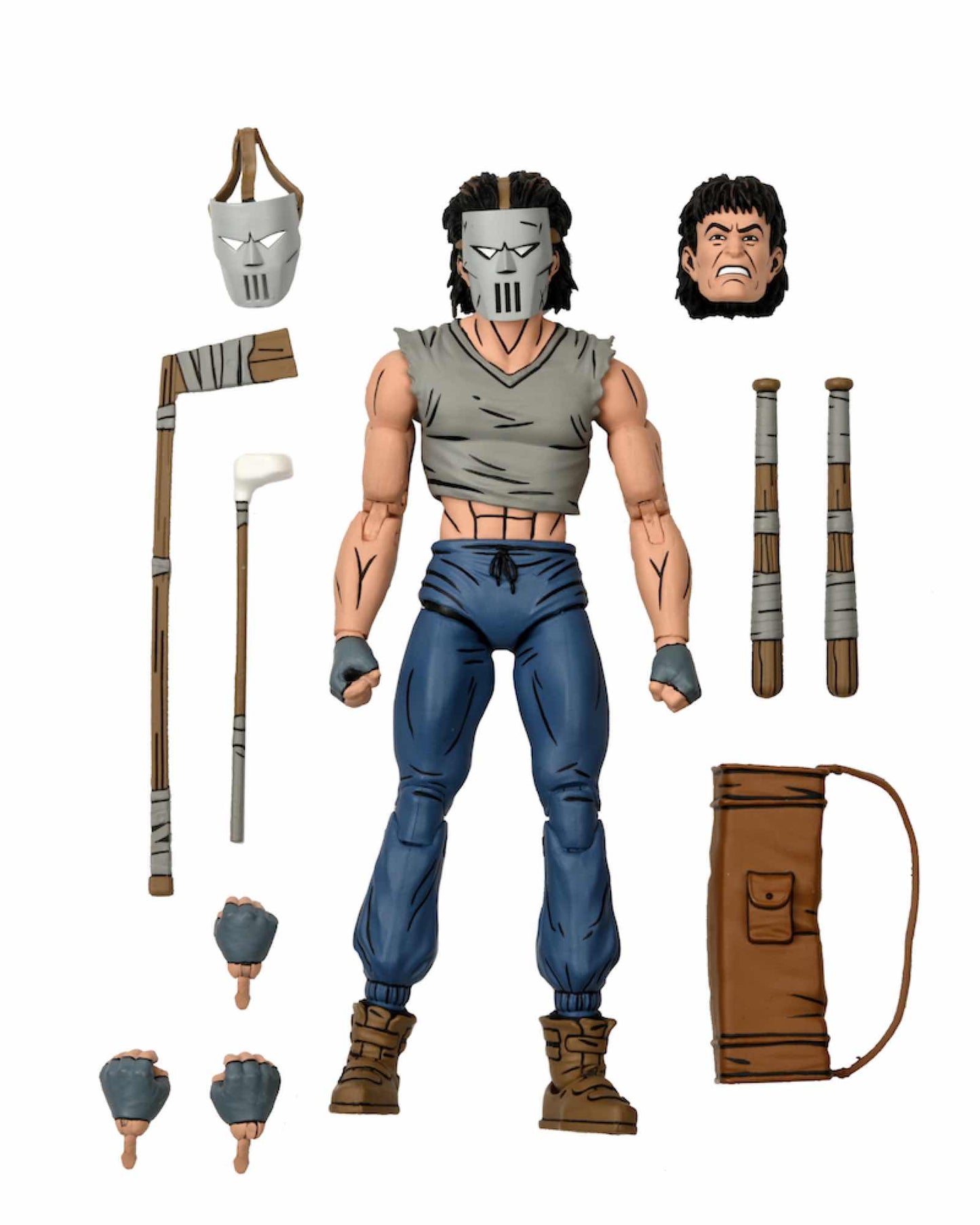 Figura neca tmnt mirage comics scale action figure -  casey  jones