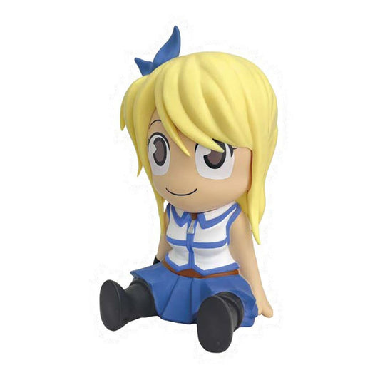 FIGURA HUCHA PLASTOY FAIRY TAIL LUCY TIRELIRE