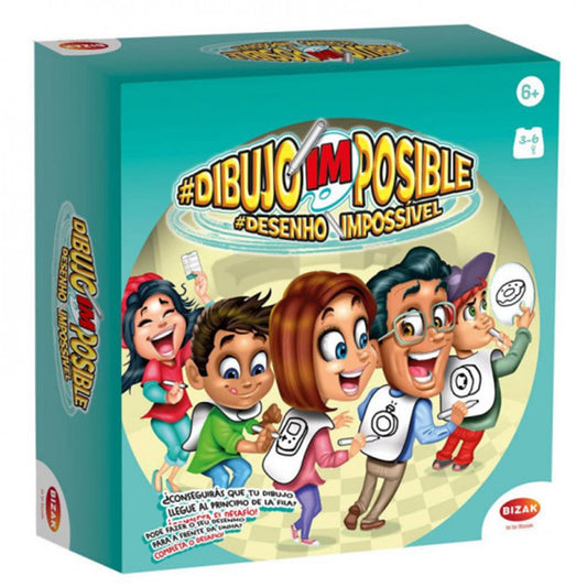 Juego dibujo imposible -  adivina que pinto