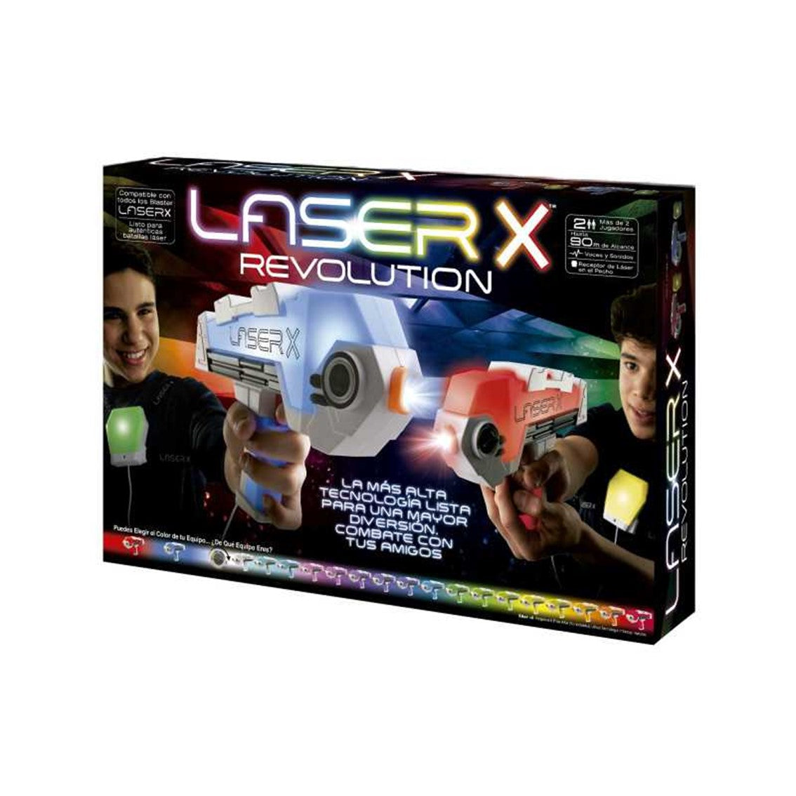 JUEGO BIZAK LASER X REVOLUTION DOUBLE BLASTERS