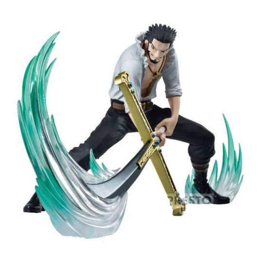 Figura banpresto one piece dxf special mihawk dracule 12cm