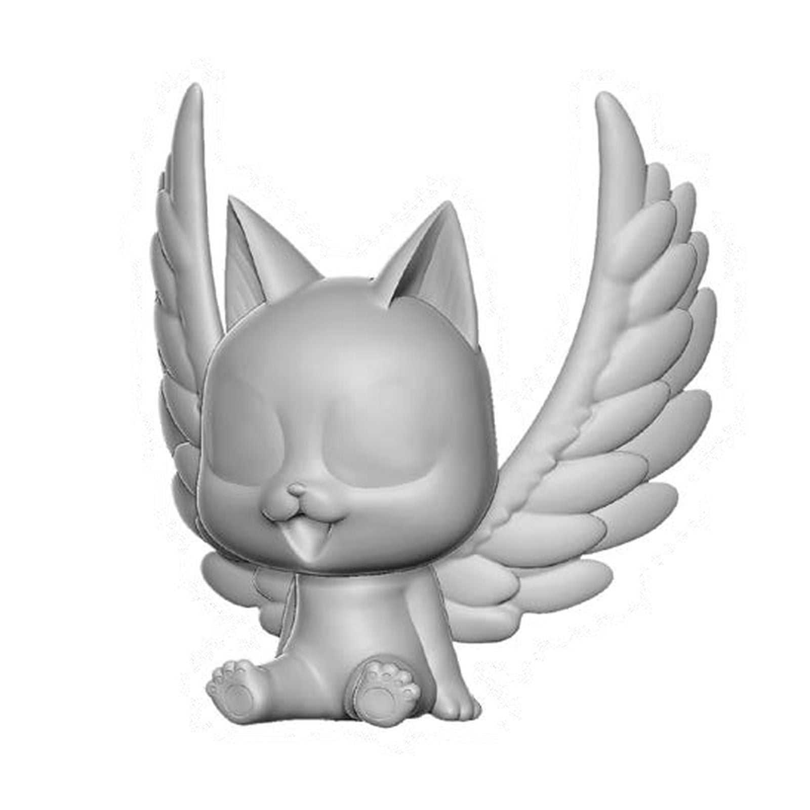 FIGURA HUCHA PLASTOY FAIRY TAIL HAPPY ALAS DESPLEGADAS - Z POP Toys
