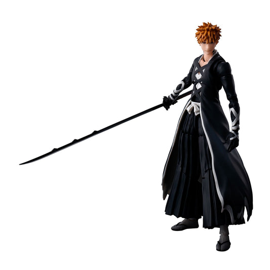 Figura tamashii nations sh figuarts bleach thousand year blood war ichigo kurosaki bankai tensazangetsu