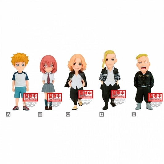 FIGURA BANPRESTO TOKYO REVENGERS WORLD COLLECTABLE BATTLE OF AUGUST 3RD ARC 1 12 UNIDADES 7CM