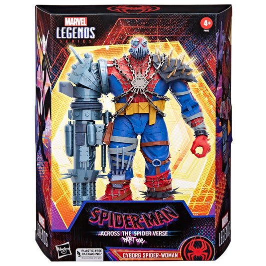 FIGURA HASBRO MARVEL LEGENDS CYBORG SPIDERWOMAN