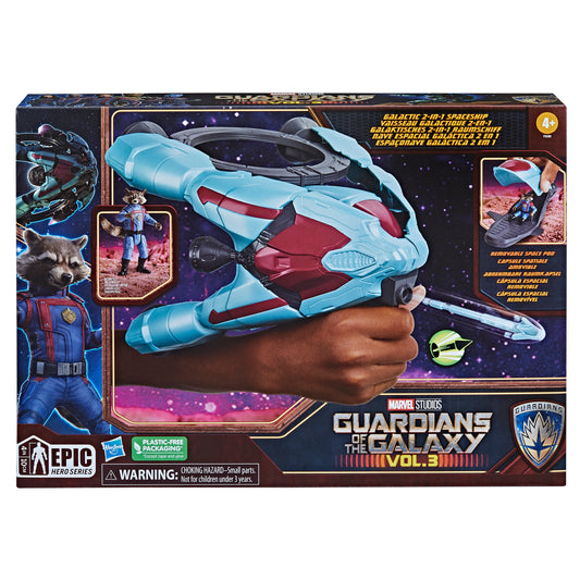 NAVE ESPACIAL GALÁCTICA HASBRO MARVEL GUARDIANES DE LA GALAXIA VOL. 3