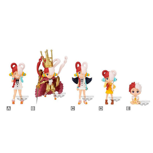 Figura banpresto one piece film red world collectable figure uta collection 7cm