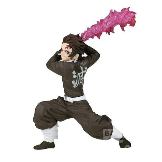 FIGURA BANPRESTO DEMON SLAYER KIMETSU NO YAIBA VIBRATION STARS TANJIRO KAMADO II 13CM