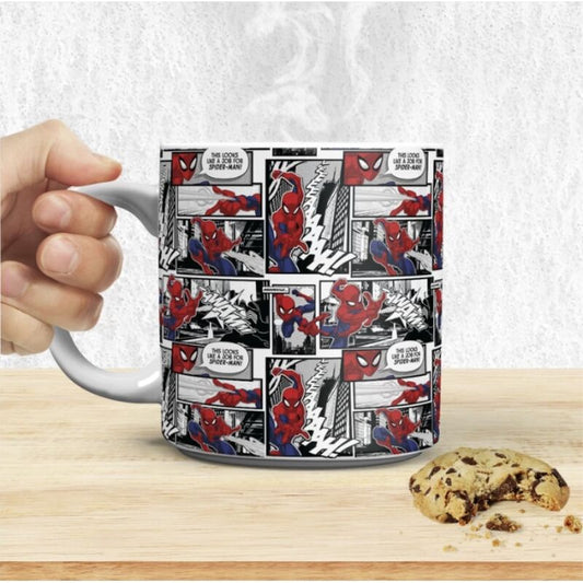 TAZA XL PALADONE SPIDER - MAN PÁGINA DE COMIC - Z POP Toys