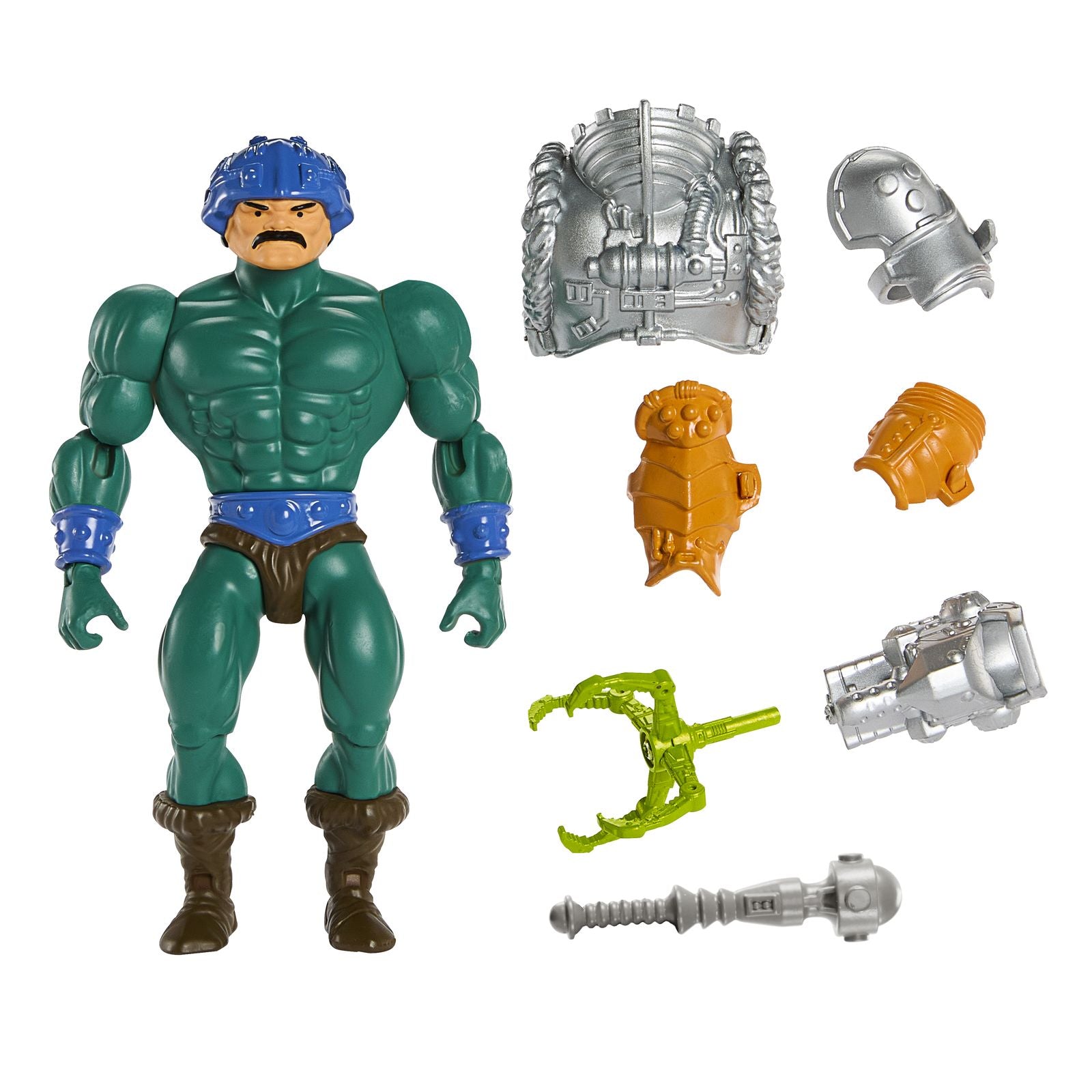 MOTU SNAKE ARMOR MAN - AT - ARMS FIG 14 CM MASTERS OF THE UNIVERSE ORIGINS - Z POP Toys