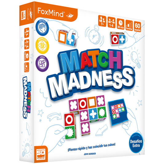 JUEGO DE MESA MATCH MADNESS 2ª EDICIÓN