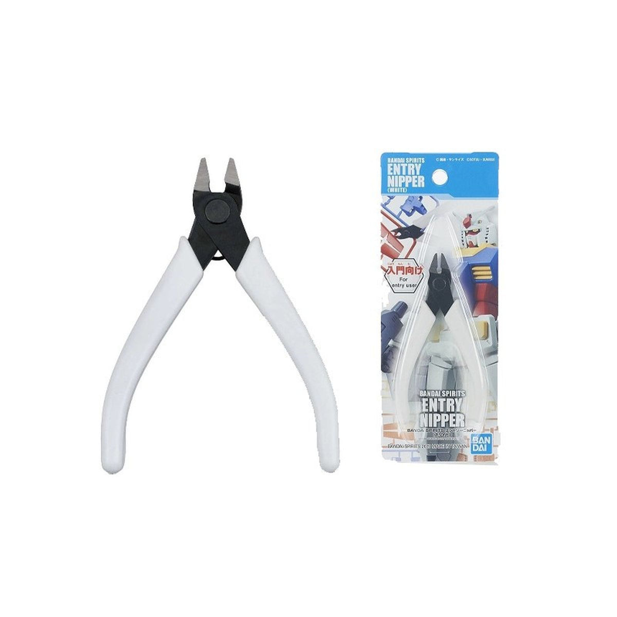 ACCESORIO FIGURAS ALICATES BANDAI HOBBY ENTRY NIPPER WHITE - Z POP Toys